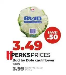 Hy-Vee Bud by Dole cauliflower offer