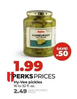 Hy-Vee Hy-Vee pickles offer