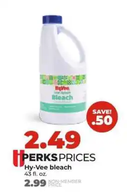 Hy-Vee Hy-Vee bleach offer
