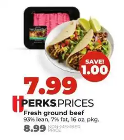 Hy-Vee Fresh ground beef offer
