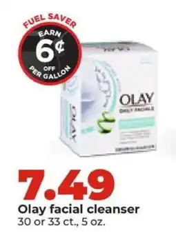 Hy-Vee Olay facial cleanser offer