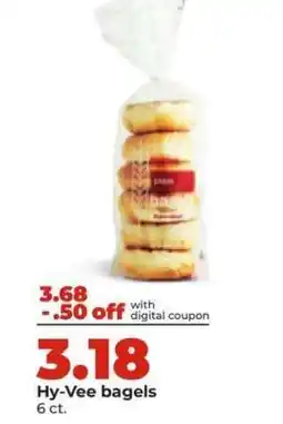 Hy-Vee Hy-Vee bagels offer