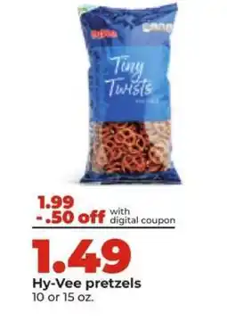 Hy-Vee Hy-Vee pretzels offer