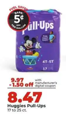 Hy-Vee Huggies Pull-Ups offer