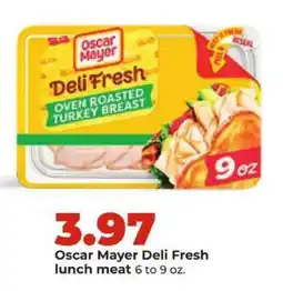 Hy-Vee Oscar Mayer Deli Fresh Lunch Meat offer