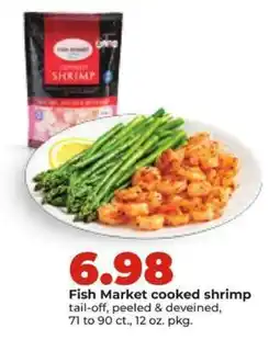 Hy-Vee Fish Market cooked shrimp offer