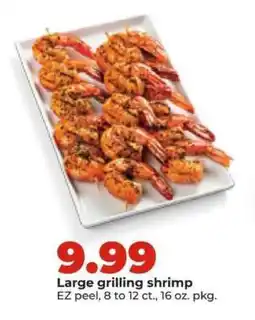 Hy-Vee Large grilling shrimp offer