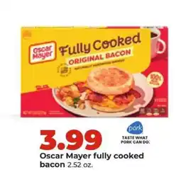 Hy-Vee Oscar Mayer Fully Cooked Bacon offer