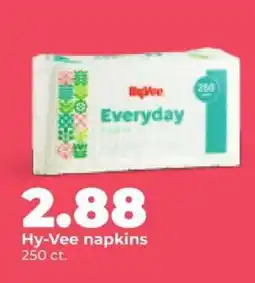 Hy-Vee Hy-Vee napkins offer