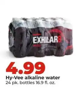 Hy-Vee Hy-Vee alkaline water offer