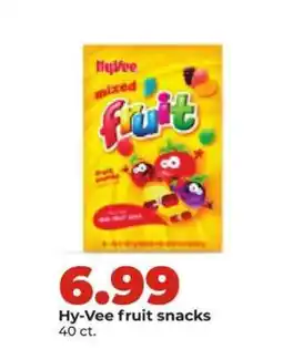 Hy-Vee Hy-Vee fruit snacks offer