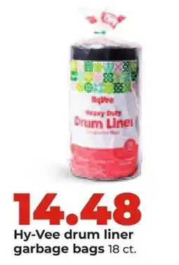 Hy-Vee Hy-Vee drum liner garbage bags offer
