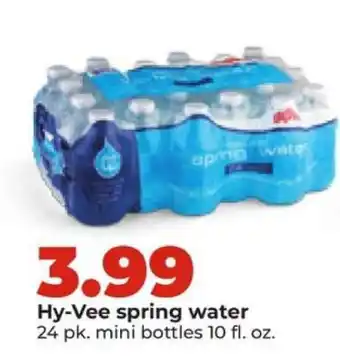 Hy-Vee Hy-Vee spring water offer