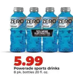 Hy-Vee Powerade Sports Drinks offer