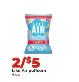 Hy-Vee Like Air Puffcorn offer