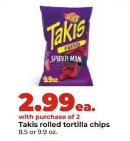 Hy-Vee Takis Fuego offer