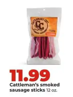 Hy-Vee Cattleman's smoked sausage sticks offer