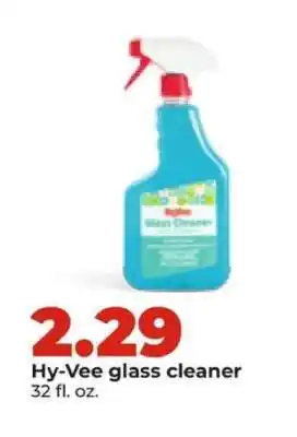 Hy-Vee Hy-Vee glass cleaner offer