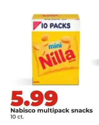 Hy-Vee Nabisco multipack snacks offer