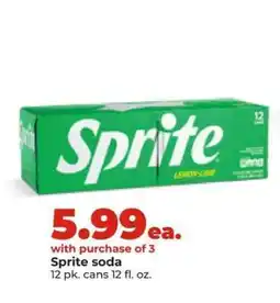 Hy-Vee Sprite soda offer