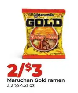 Hy-Vee Maruchan Gold ramen offer