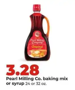 Hy-Vee Pearl Milling Co. baking mix or syrup offer