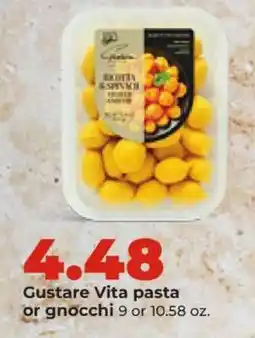 Hy-Vee Gustare Vita pasta or gnocchi offer