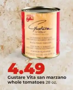 Hy-Vee Gustare Vita san marzano whole tomatoes offer