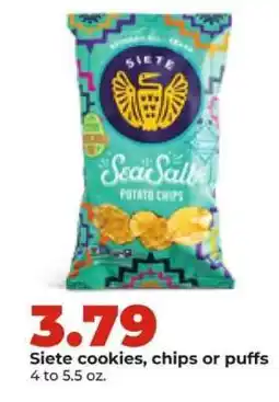 Hy-Vee Siete Sea Salt Potato Chips offer