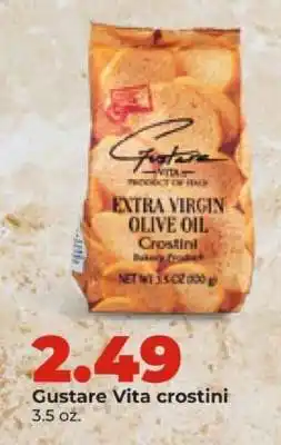 Hy-Vee Gustare Vita crostini offer