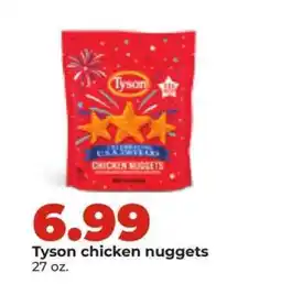 Hy-Vee Tyson Chicken Nuggets offer
