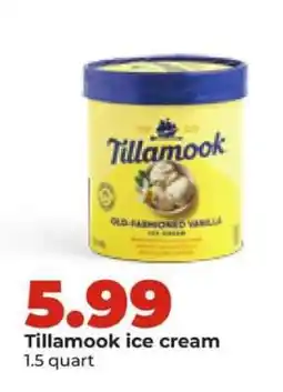 Hy-Vee Tillamook Ice Cream offer