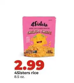Hy-Vee 4Sisters Rice offer