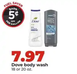 Hy-Vee Dove Body Wash offer