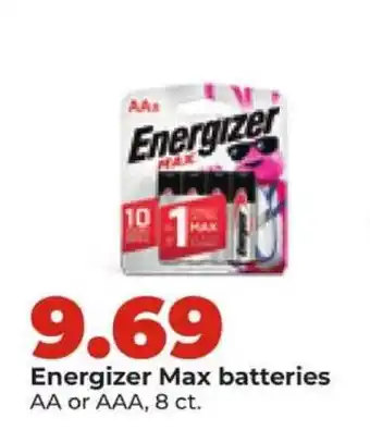 Hy-Vee Energizer Max Batteries offer