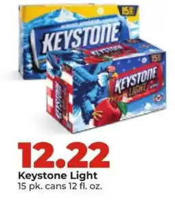 Hy-Vee Keystone Light offer