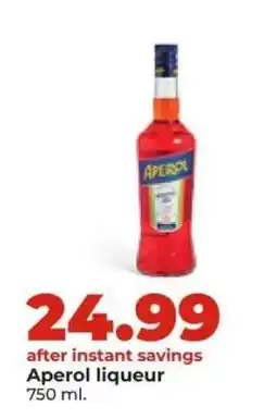Hy-Vee Aperol Liqueur offer