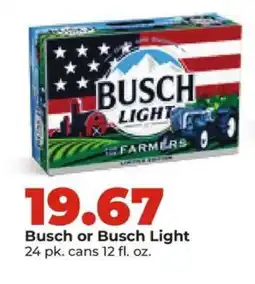 Hy-Vee Busch or Busch Light offer