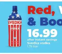 Hy-Vee Svedka Vodka offer