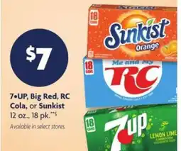 Family Dollar 7•UP, Big Red, RC Cola, or Sunkist offer
