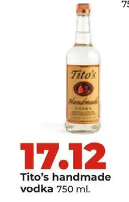 Hy-Vee Tito's Handmade Vodka offer
