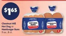Family Dollar Chestnut Hill Hot Dog or Hamburger Buns offer