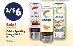 Family Dollar Celsius Sparkling Energy Drinks offer