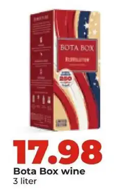 Hy-Vee Bota Box Wine offer