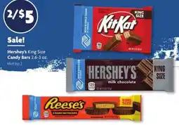 Family Dollar Hershey's King Size Candy Bars offer