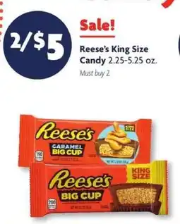 Family Dollar Reese's King Size Candy offer