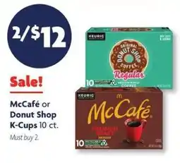 Family Dollar McCafé or Donut Shop K-Cups offer
