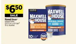 Dollar General Maxwell House offer