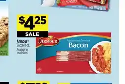 Dollar General Armour Bacon 12 oz offer