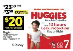 Dollar General Huggies offer